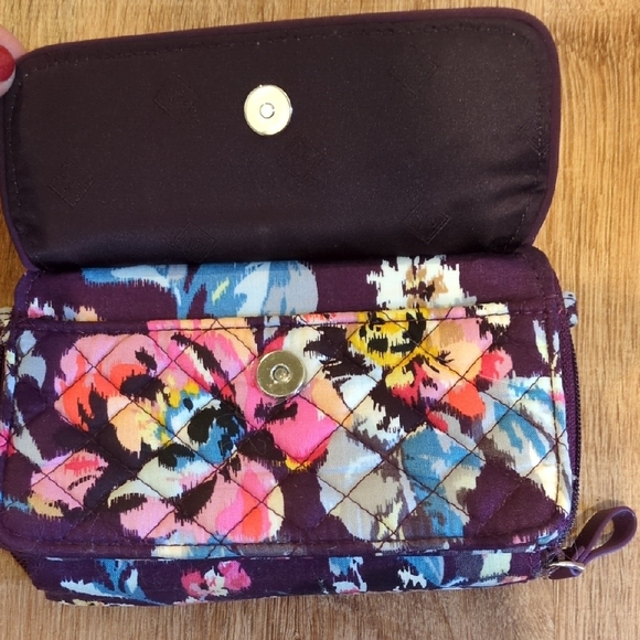 Vera Bradley Multicolor Floral Wristlet - Picture 3 of 8